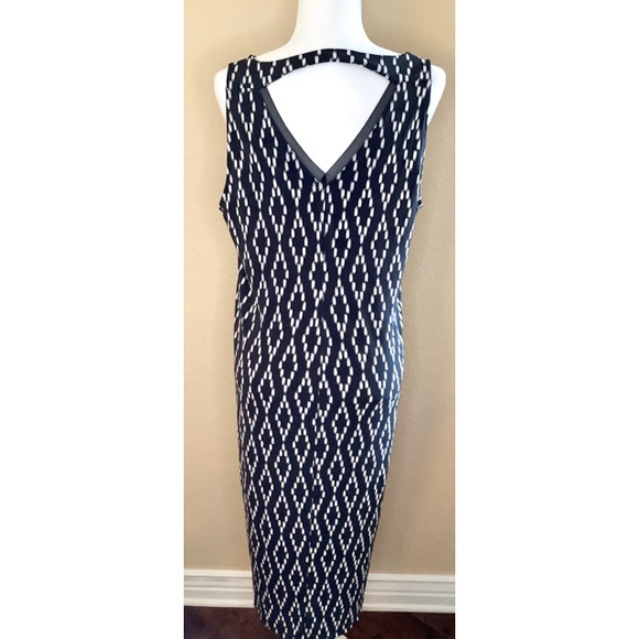 Gray Print Long Dress - Picture 4 of 8